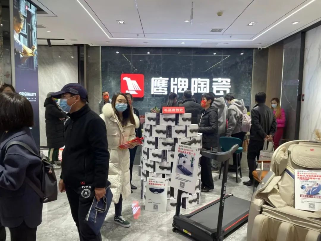 势不可挡，鹰牌陶瓷终端布局再提速，石家庄1000㎡旗舰店盛大开业！